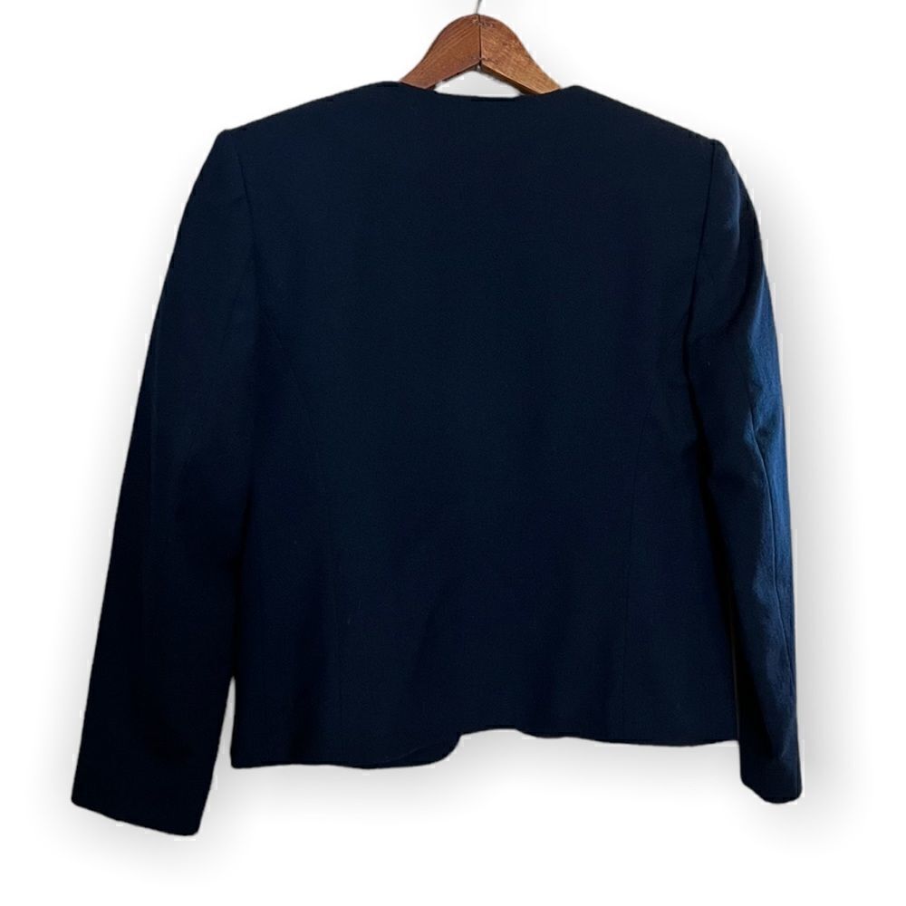 Talbots Wool Fully Lined Open Front Jacket - Picture 10 of 10